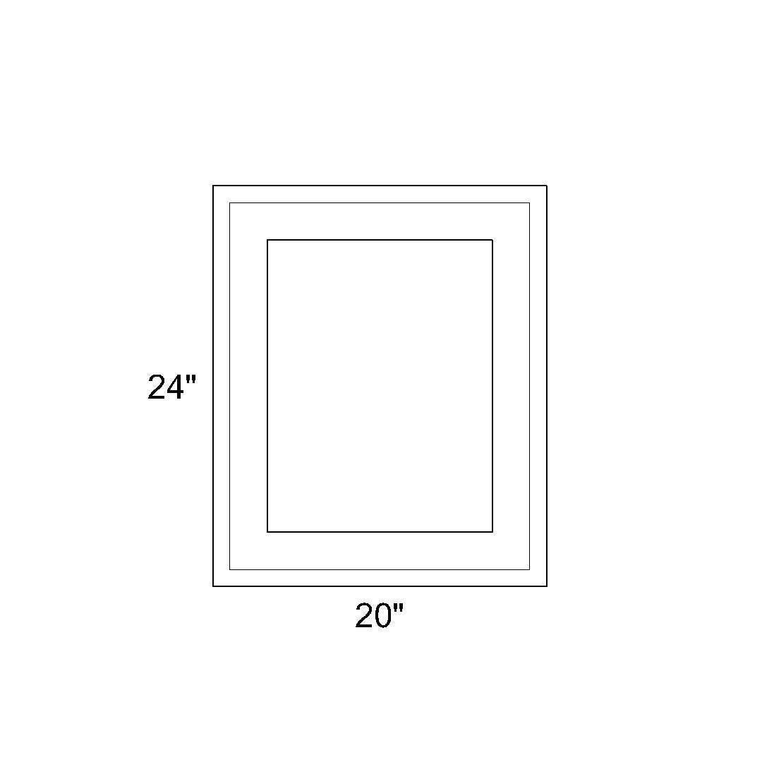 20 X 24 Fixed Switchable LC Privacy Glass Window White Vinyl   VPLC 2024 WH 