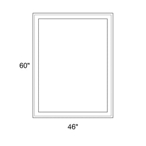 46" x 60" - Switchable Privacy Window - Fixed - White Vinyl