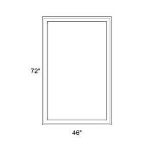 46" x 72" - Switchable Privacy Window - Fixed - White Vinyl